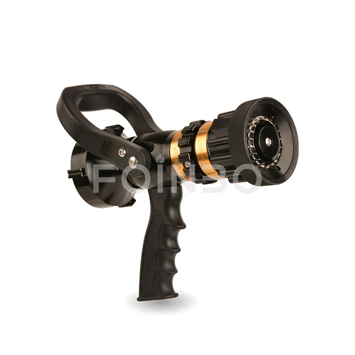 Firefighting ntawm cov hlua tes nozzle